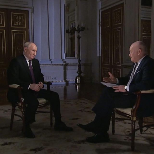 Vladimir Putin u razgovoru za ruski državni medij