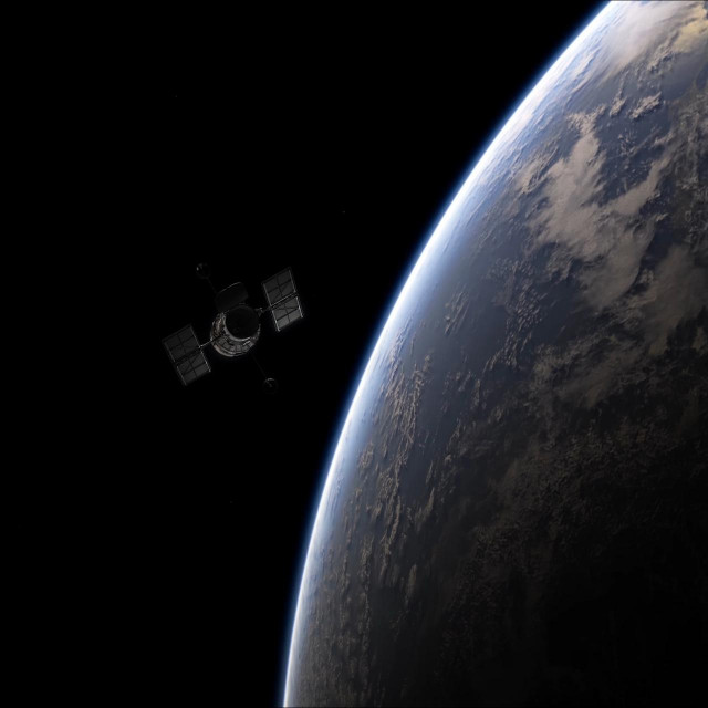 Satelit u orbiti, ilustrativna fotografija