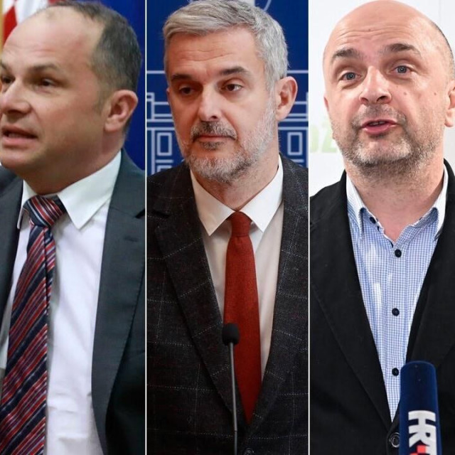 Nikola Mažar, Siniša Hajdaš Dončić, Nino Raspudić, Gordan Bosanac i Mario Radić