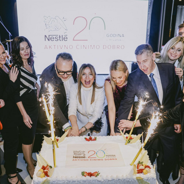 Proslava 20 godina kompanije Nestle