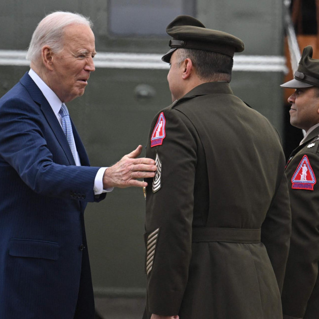 Joe Biden u vojnoj bazi u Delawareu.

 