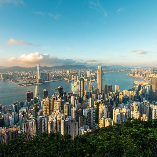 Panorama Hong Konga