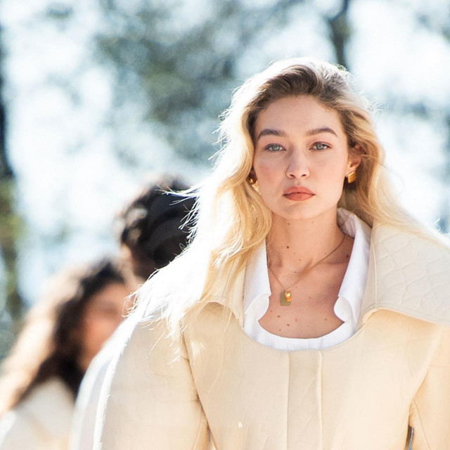 Mandatory Credit: Photo by Marechal Aurore/ABACA/Shutterstock (14323226bh)
Gigi Hadid walks the runway during the Les Sculptures Jacquemus Fashion Show at Fondation Maeght, in Saint-Paul-De-Vence, France, on January 29, 2024.
Les Sculptures Jacquemus Runway, Saint Paul de Vence, France - 29 Jan 2024