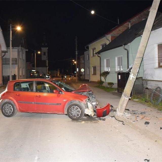 Prometna nesreća u Goričanu koju je skrivio pijani vozač