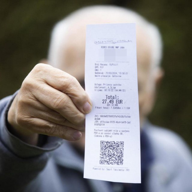 Umirovljenik koji je platio visoku cijenu vožnje taksijem