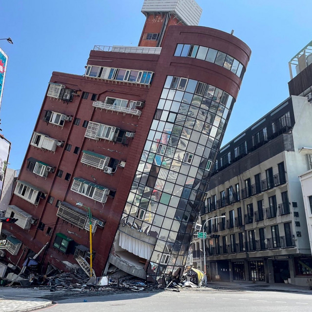 Posljedice potresa na Tajvanu