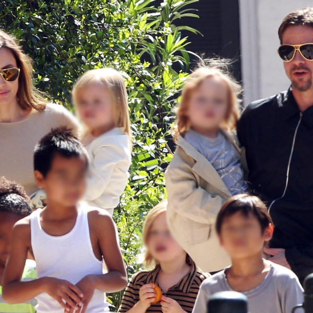 Obitelj Angeline Jolie i Brada Pitta