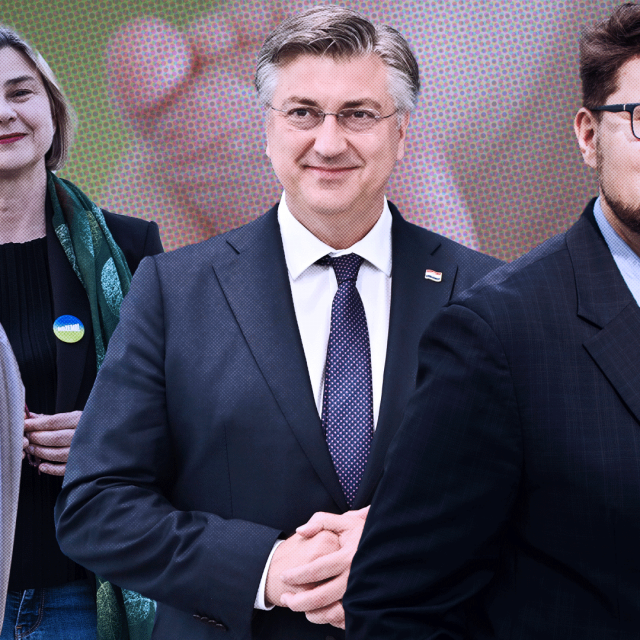 Ivan Penava (DP), Sandra Benčić (Možemo!), Andrej Plenković (HDZ), Oeđa Grbin (HDZ)