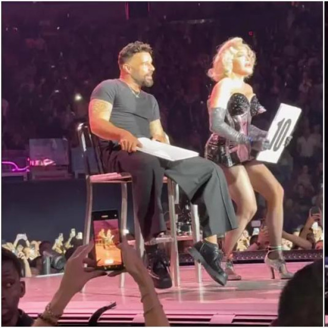 Ricky Martin i Madonna na pozornici