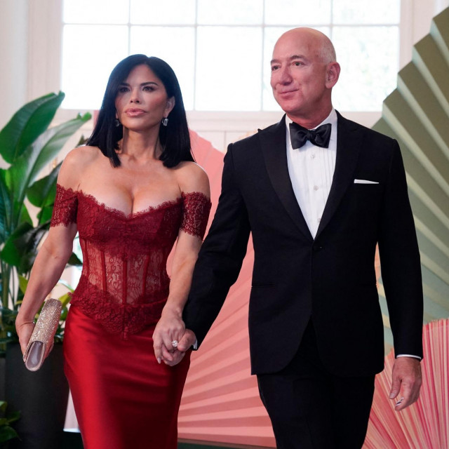 Jeff Bezos i Lauren Sánchez