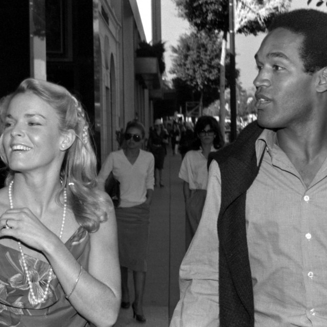 O.J. Simpson i Nicole Brown Simpson u Los Angelesu 1980. godine