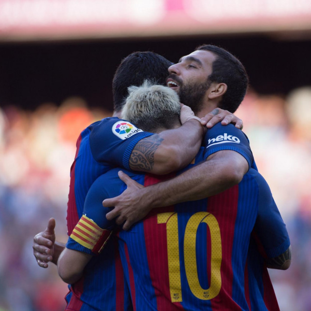 Arda Turan i Lionel Messi