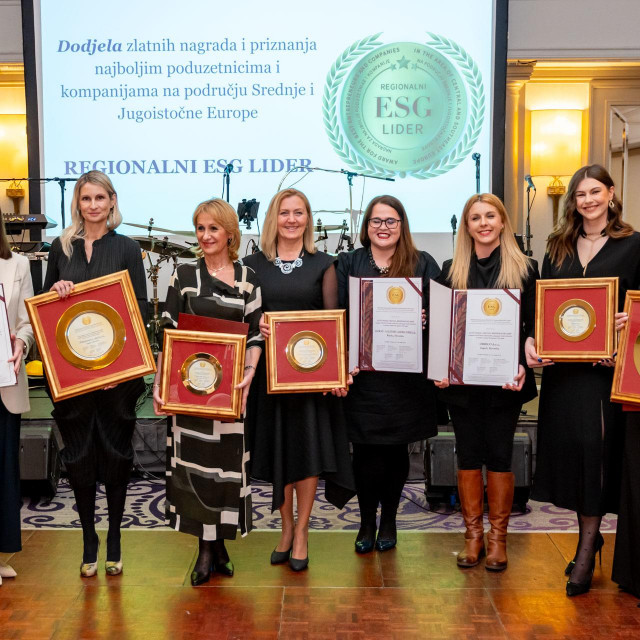 Fortenova grupa je u konkurenciji velikih poduzeća srednje i jugoistočne Europe primila Zlatnu nagradu i priznanje ”Regionalni ESG lider”. Priznanje je dobila u kategoriji ukupnih ESG postignuća 