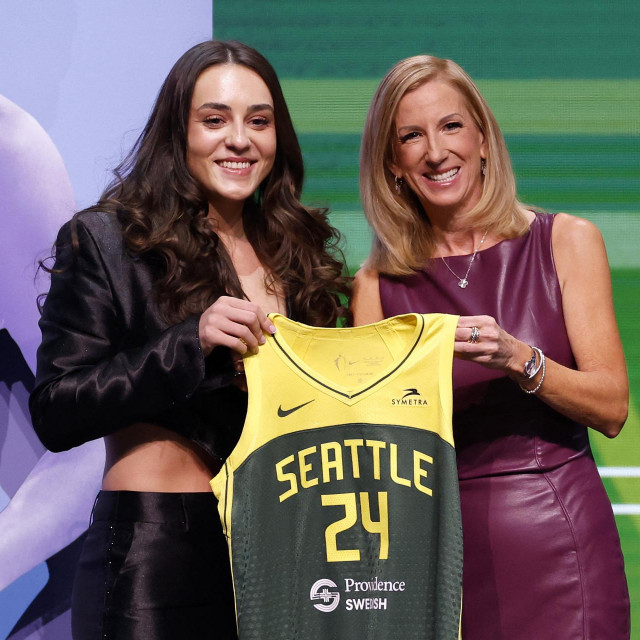 Nika Muhl 14. je izbor Seattle Storma tijekom WNBA Drafta
