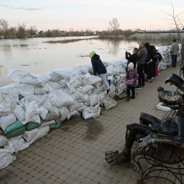 Poplave u ruskoj regiji Kurgan