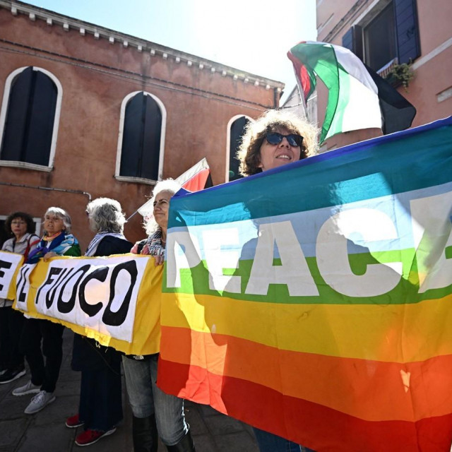Protesti u Veneciji na otvorenju Bijenala