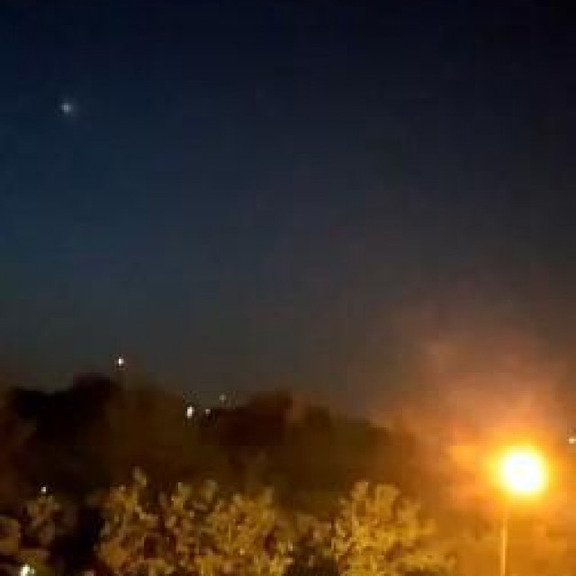 Izraelski dronovi nad Isfahanom u Iranu