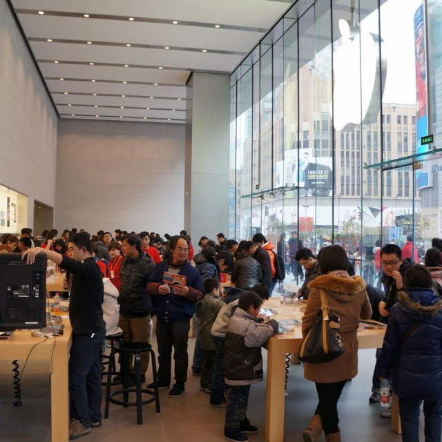 Apple trgovina u Kini, ilustrativna fotografija