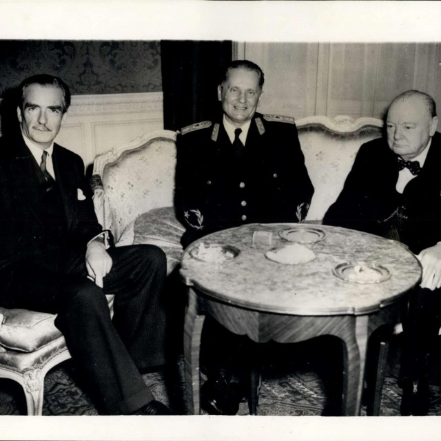 Tito, Churchill i Eden