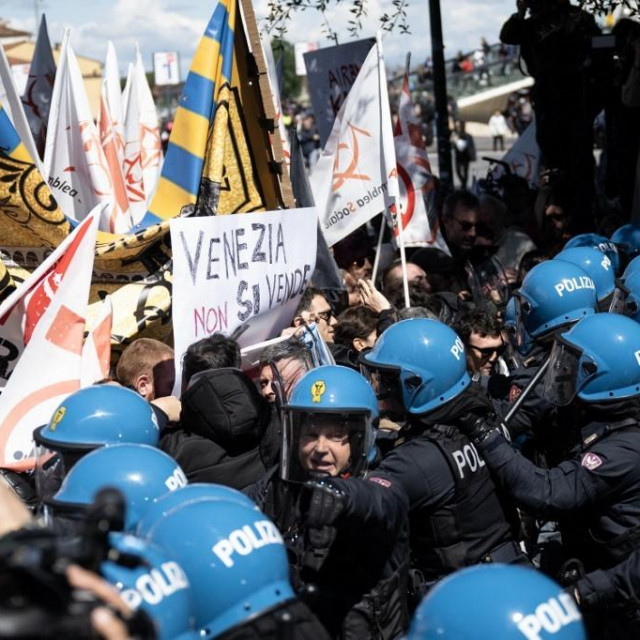 Prosvjed u Veneciji