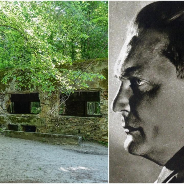Vučja jazbina gdje su pronađena tijela obitelji/Hermann Goring, nacistički ratni zločinac kojem je to svojedobno bio dom