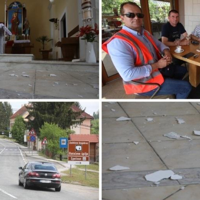 Šteta nakon potresa u Rakovici