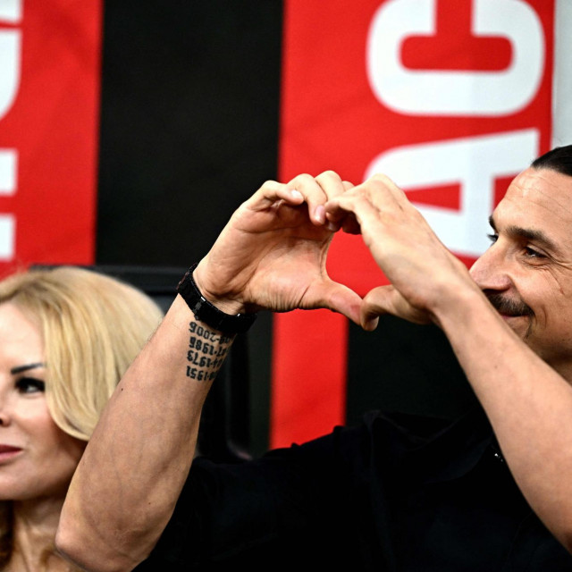 Zlatan Ibrahimović i Helena Seger