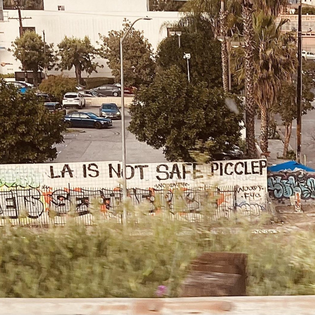 Natpis u istočnom L.A.-u