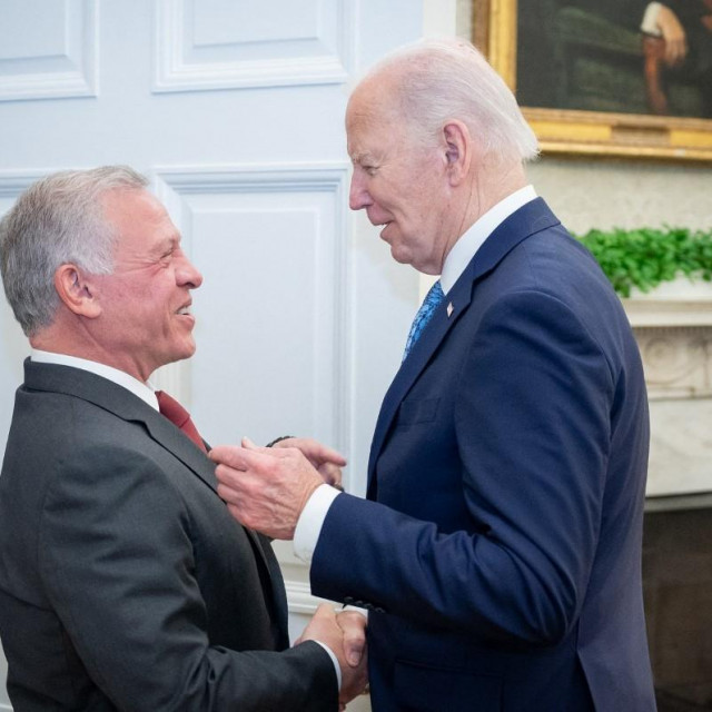 Kralj Abdullah II i Joe Biden