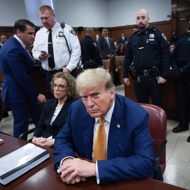 Donald Trump na suđenju