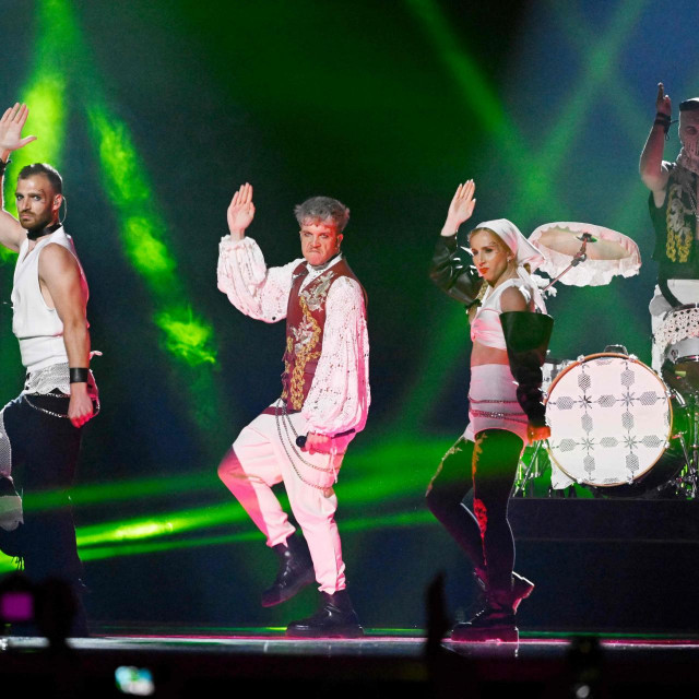 Nastup Baby Lasagne na prvoj polufinalnoj večeri Eurosonga