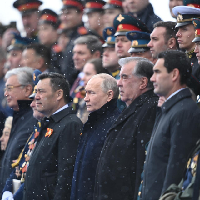 Vladimir Putin na paradi za Dan pobjede u Moskvi
