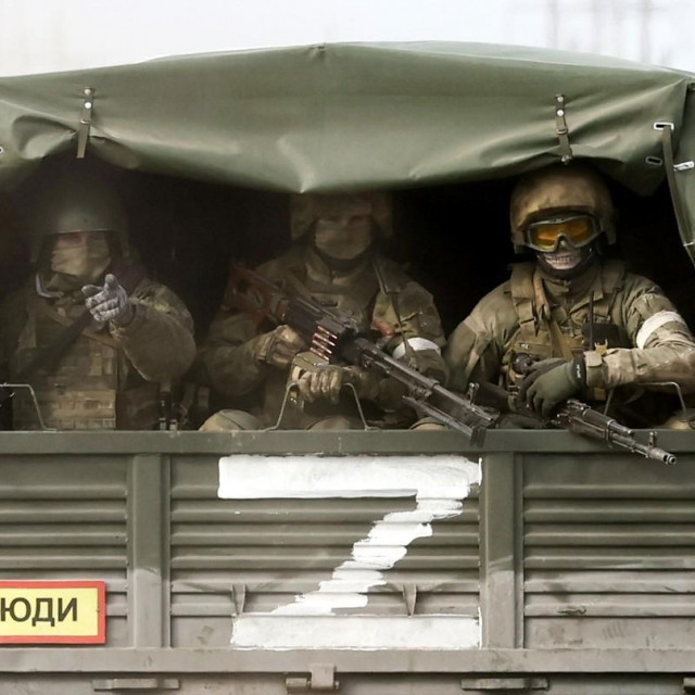 Ruski vojnici na putu prema ukrajinskoj bojišnici