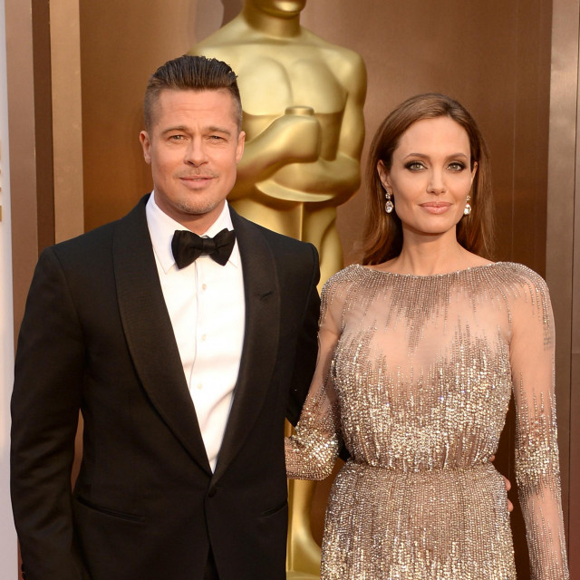 Brad Pitt i Angelina Jolie 2014.