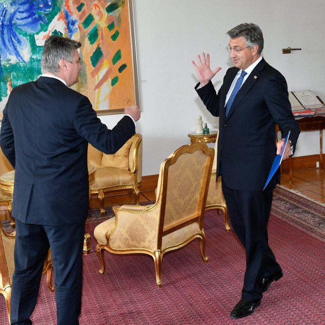 Predsjednik Republike Zoran Milanović i 2020. je dao mandat za sastavljanje Vlade Andreju Plenkoviću