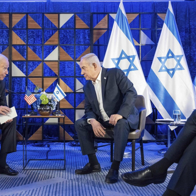 Joe Biden i Benjamin Netanyahu