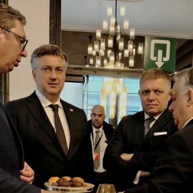Aleksandar Vučić, Andrej Plenković, Robert Fico i Viktor Orban