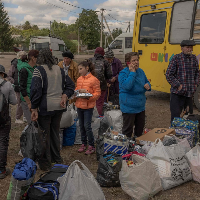 Evakuacija u regiji Harkiv