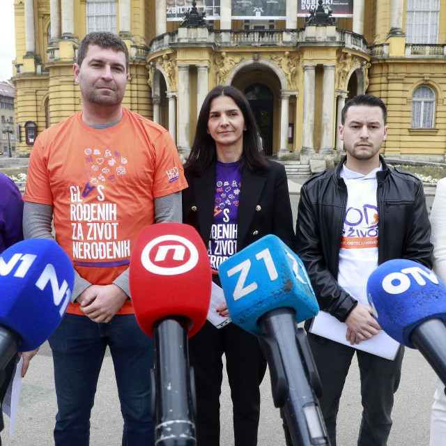 Organizatori Hoda za život, obitelj i Hrvatsku na konferenciji za medije najavili su ovogodišnji Hod za život u Zagrebu