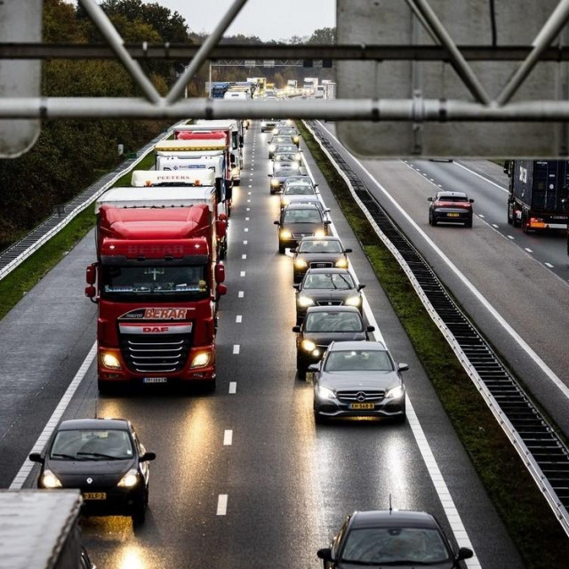 Autocesta u Belgiji, ilustracija
