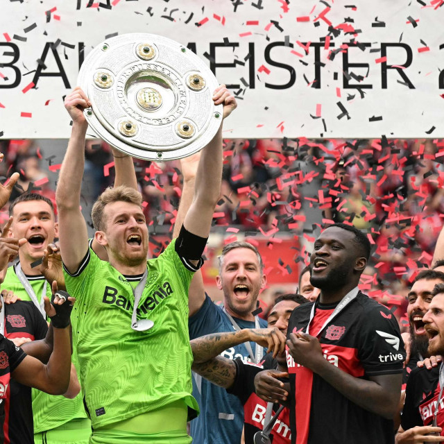 Bayer Leverkusen slavi titulu 