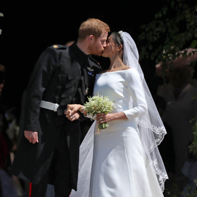 Mandatory Credit: Photo by Shutterstock (9685436el)
Prince Harry and Meghan Markle
The wedding of Prince Harry and Meghan Markle, Ceremony, St George‘s Chapel, Windsor Castle, Berkshire, UK - 19 May 2018