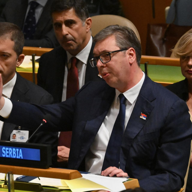 Aleksandar Vučić na Općoj skupštini UN-a 