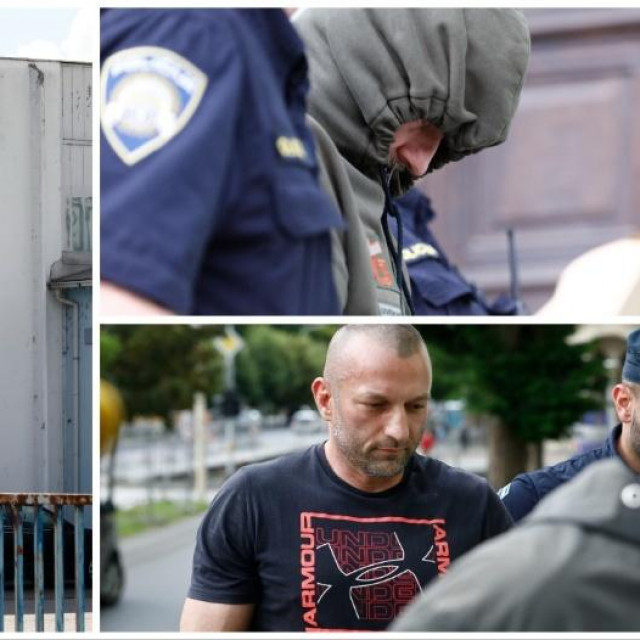 Privođenje osumnjičenika na Županijski sud u Osijeku i hala u kojoj se proizvodila droga 