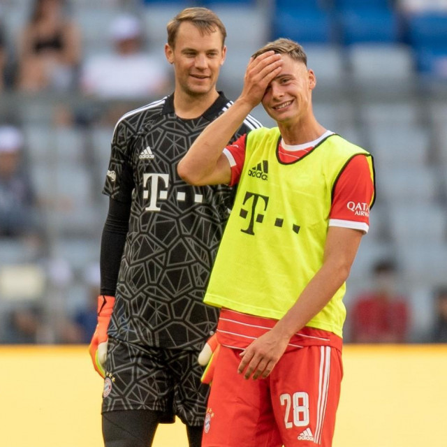 Manuel Neuer i Gabriel Vidović