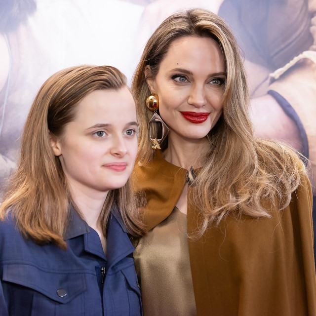 Vivienne i njezina majka Angelina Jolie
