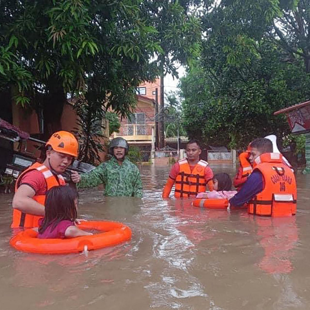 Poplavljena područja u pokrajini Quezon