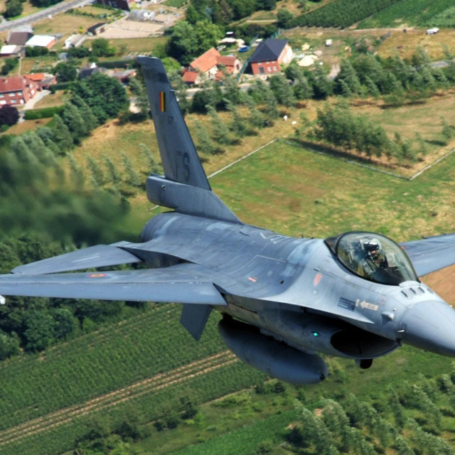 Borbeni avion F-16 Zračnih snaga Belgije