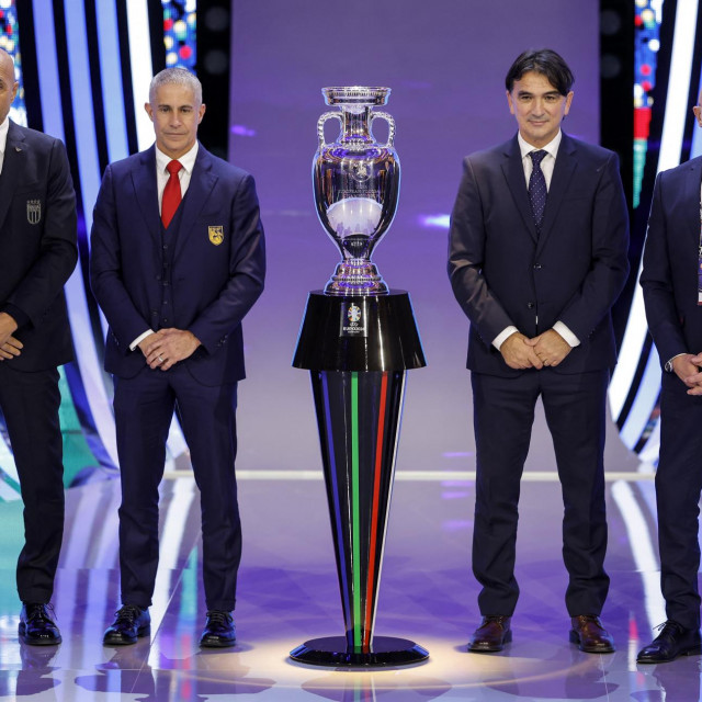 Luciano Spalletti, Sylvinho, Zlatko Dalić i Luis de la Fuente