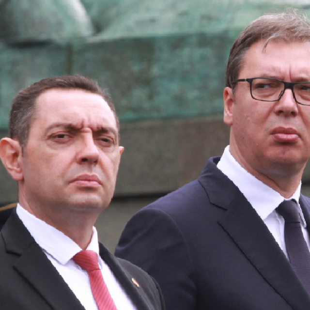 Vulin i Aleksandar Vučić